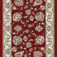 Ancient Garden 57365 Red/Ivory