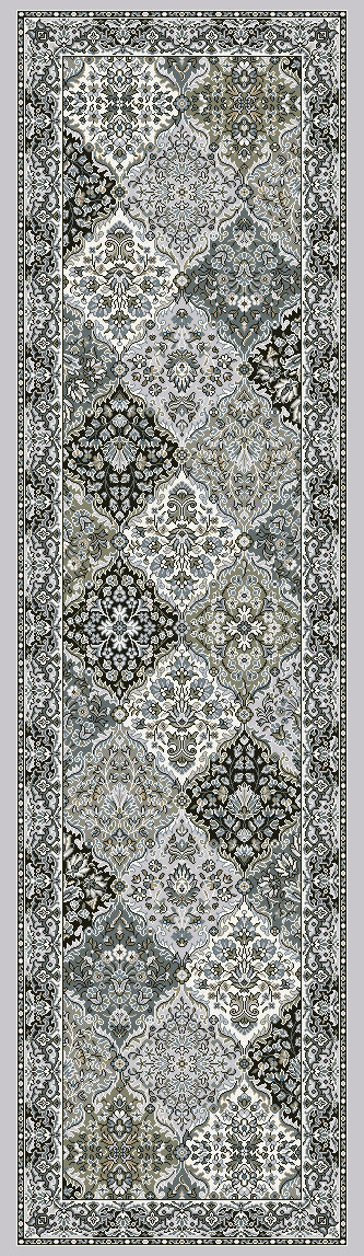 Ancient Garden 57008 Cream/Grey