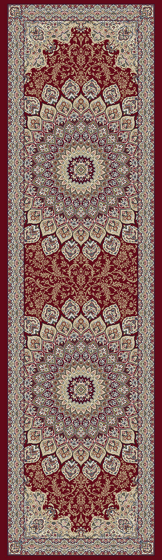 Ancient Garden 57090 Red
