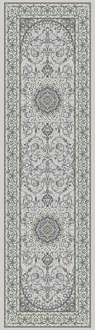 Ancient Garden 57119 Soft Grey/Cream