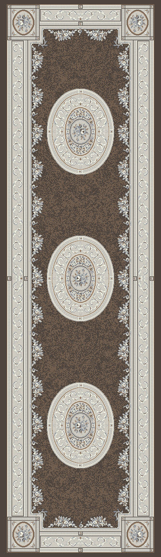 Ancient Garden 57226 Brown/Cream
