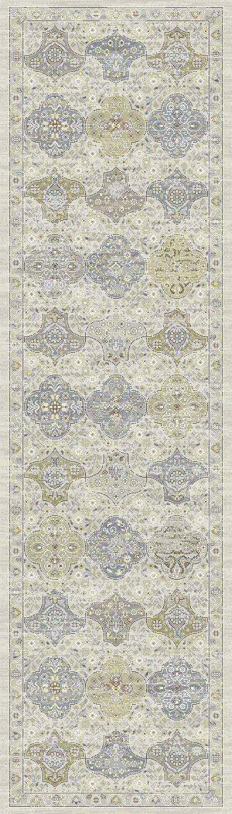 Ancient Garden 57279 Cream/Multi