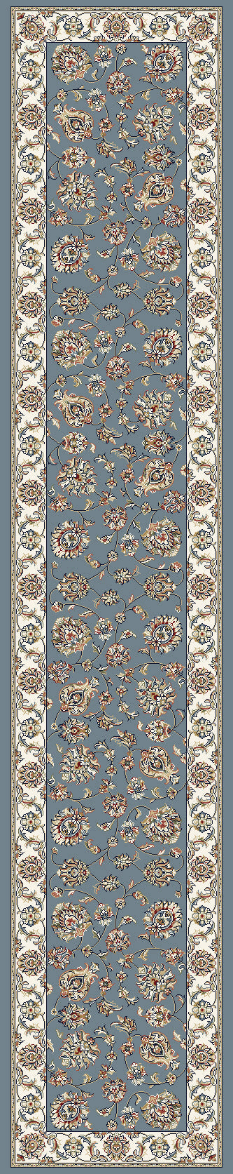 Ancient Garden 57365 Light Blue/Ivory