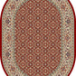 Ancient Garden 57011 Red/Ivory