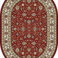 Ancient Garden 57120 Red/Ivory