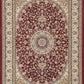 Ancient Garden 57119 Red/Ivory