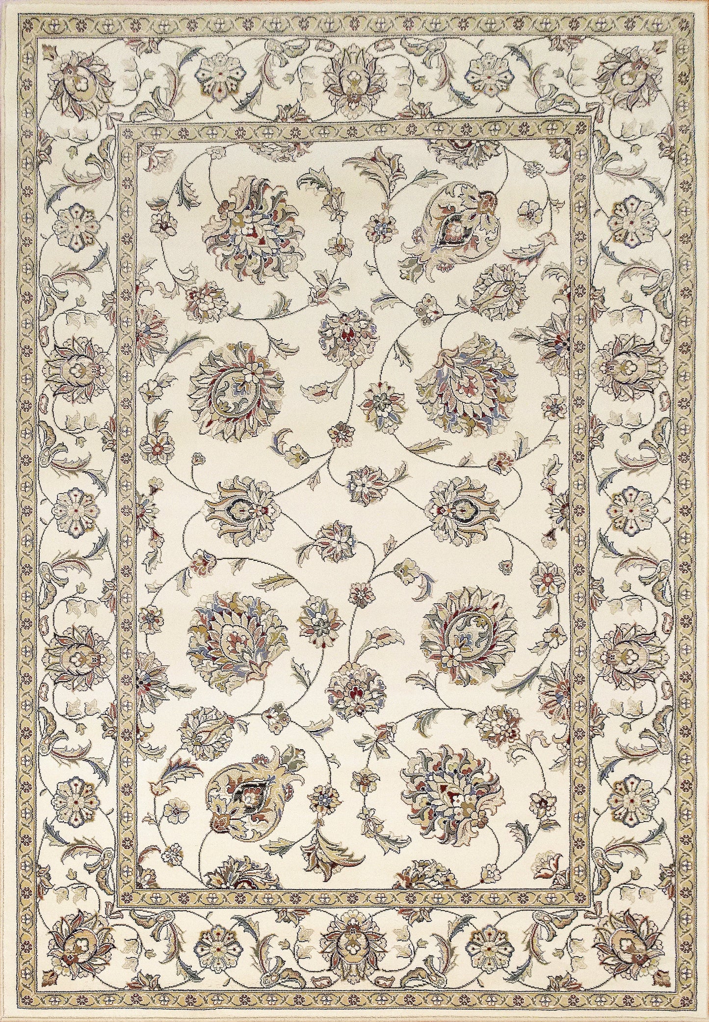 Ancient Garden 57365 Ivory/Ivory