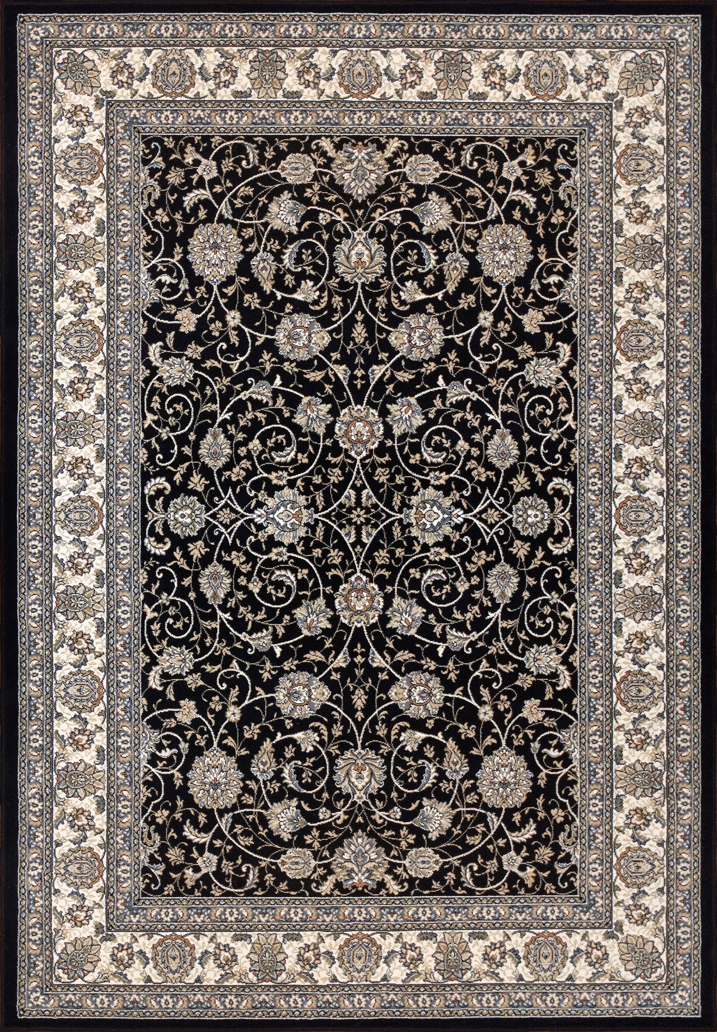 Ancient Garden 57120 Blue/Ivory