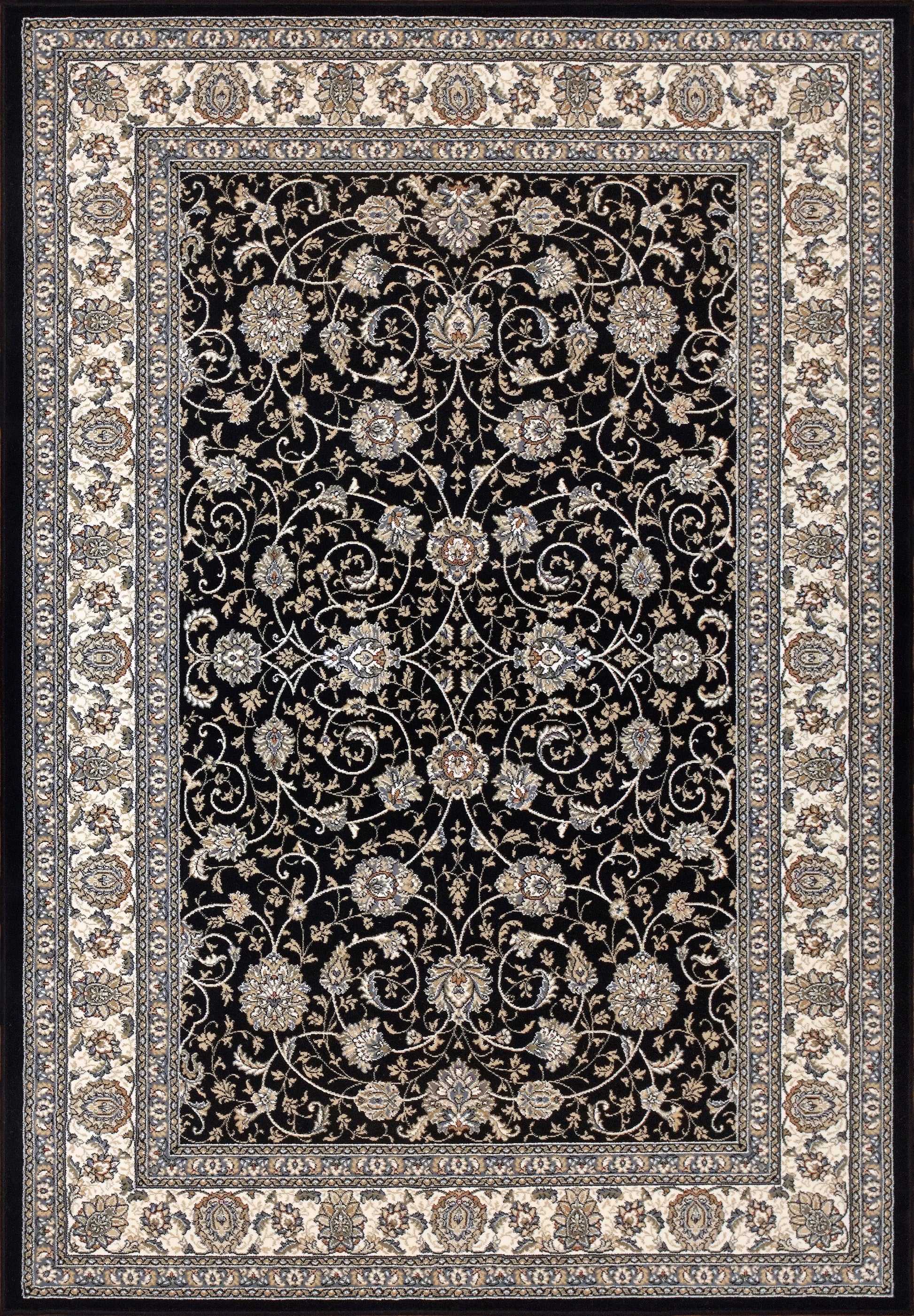 Ancient Garden 57120 Blue/Ivory