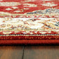 Ancient Garden 57158 Red/Ivory