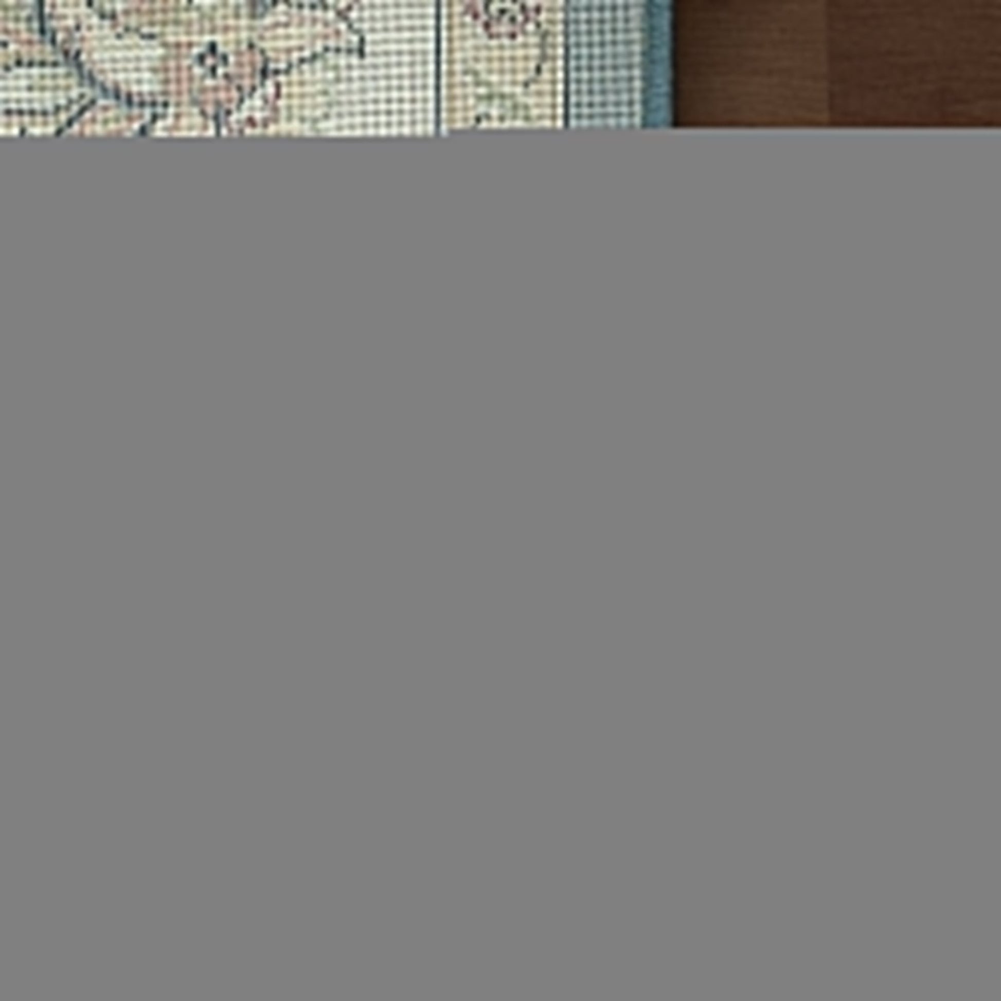 Ancient Garden 57365 Light Blue/Ivory