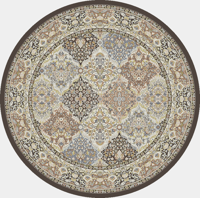 Ancient Garden 57008 Brown/Blue