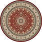 Ancient Garden 57119 Red/Ivory