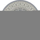 Ancient Garden 57119 Steel Blue/Cream