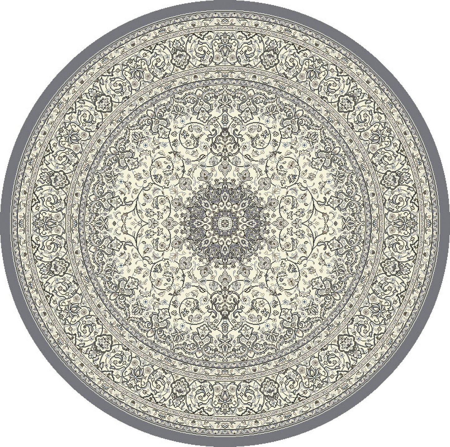 Ancient Garden 57119 Grey/Cream