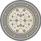 Ancient Garden 57120 Ivory/Light Blue