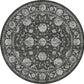 Ancient Garden 57126 Charcoal/Silver