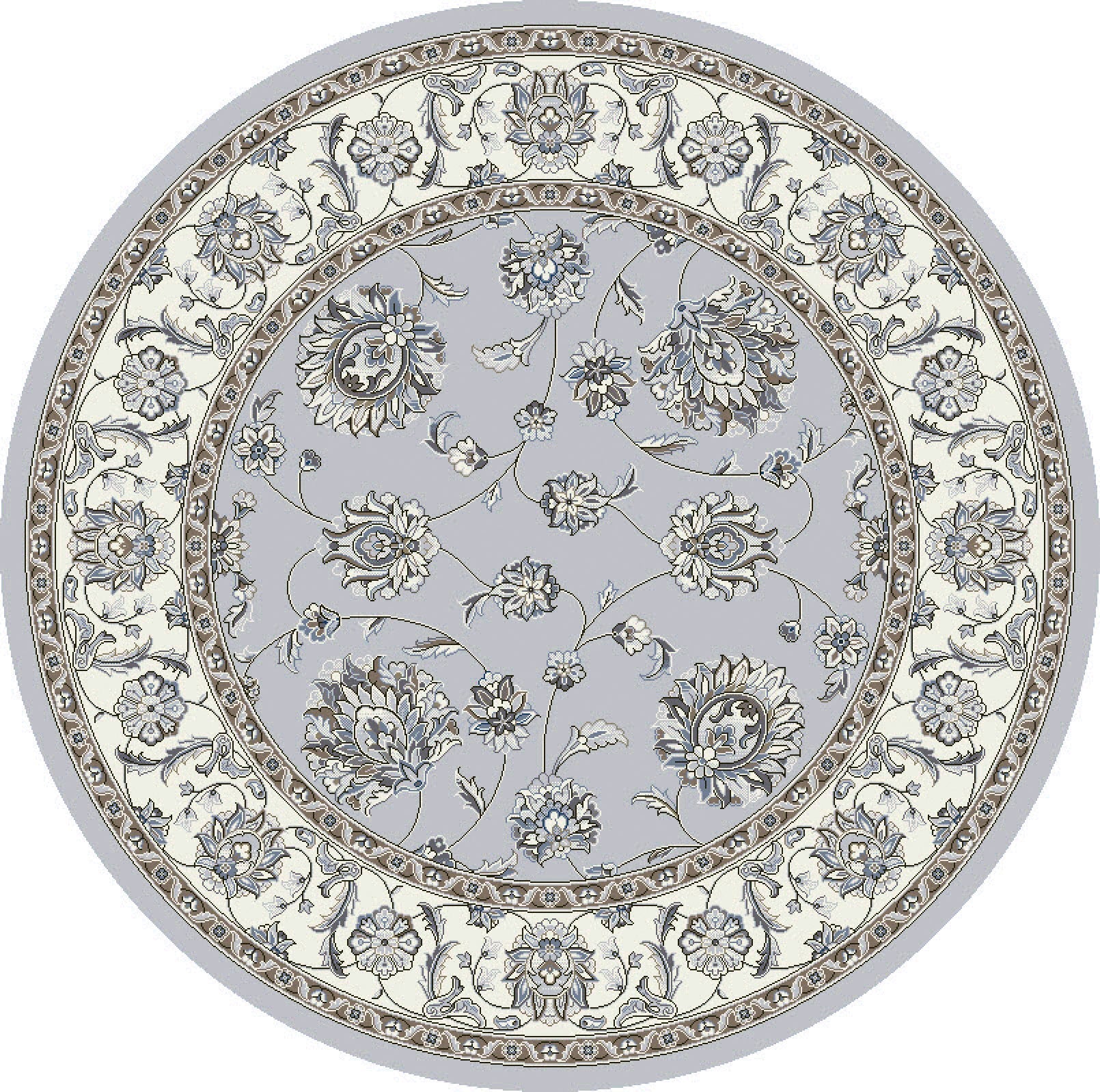 Ancient Garden 57365 Grey/Cream