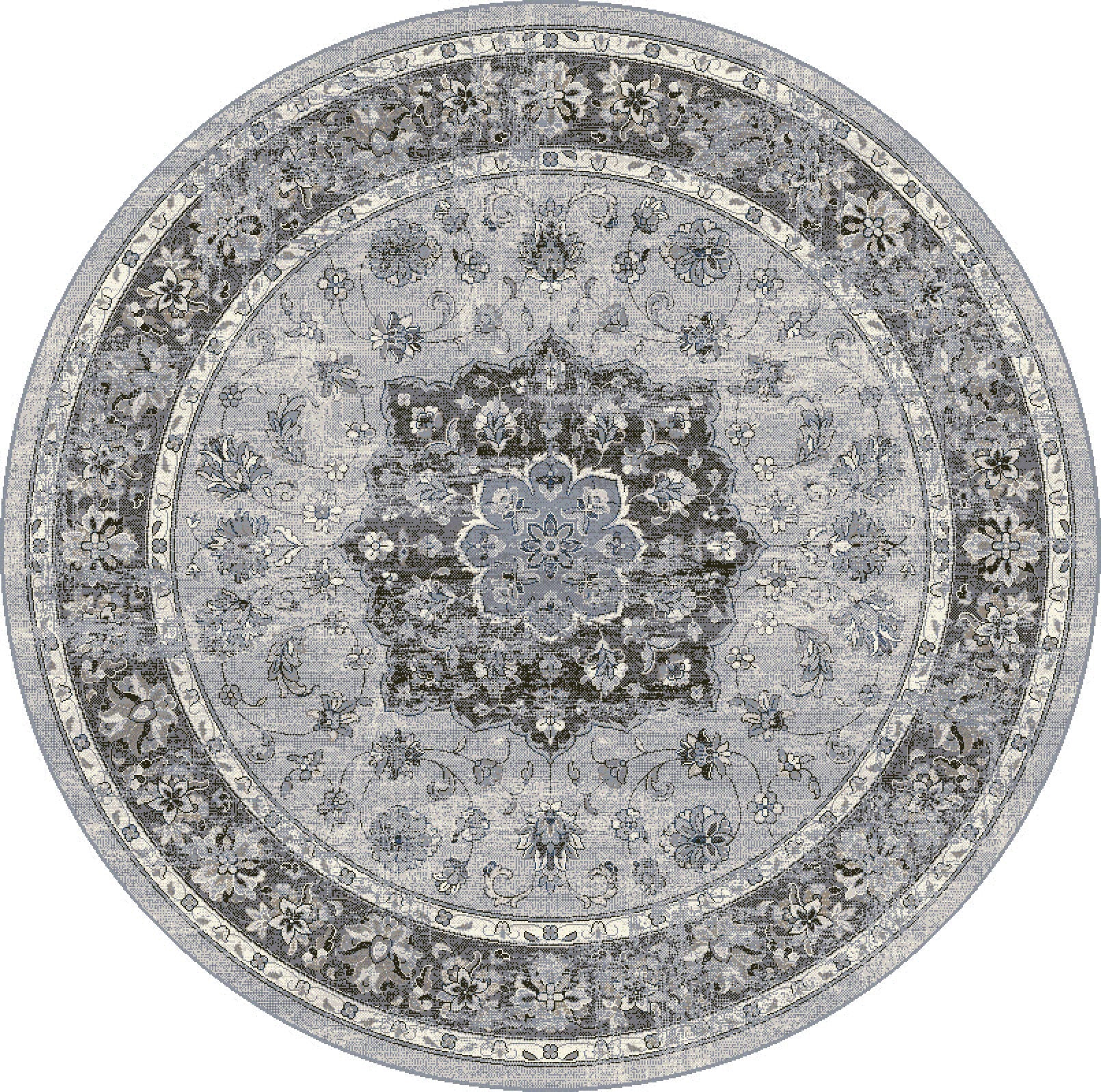 Ancient Garden 57559 Silver/Grey