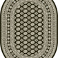 Ancient Garden 57102 Charcoal/Silver