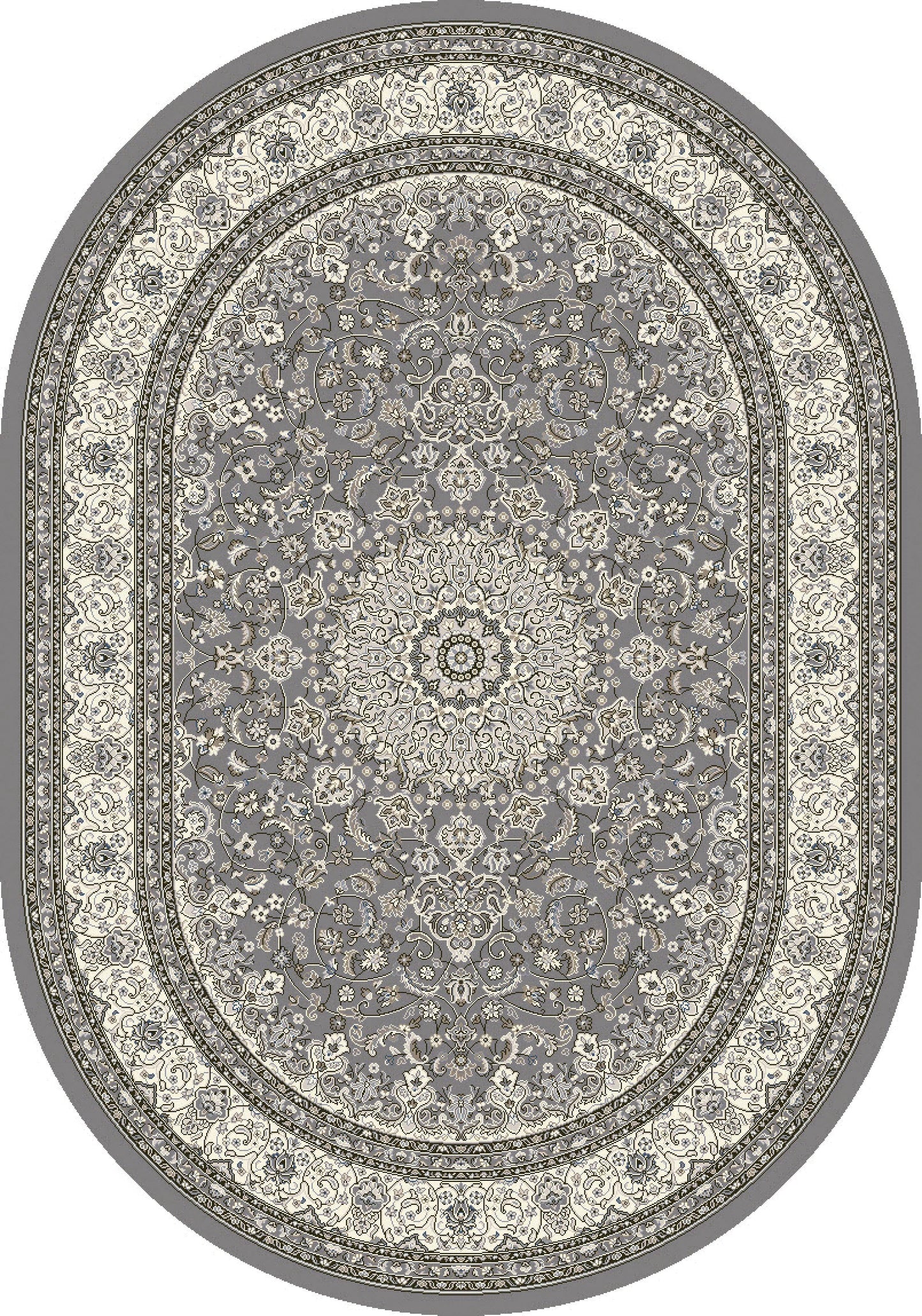 Ancient Garden 57119 Grey/Cream