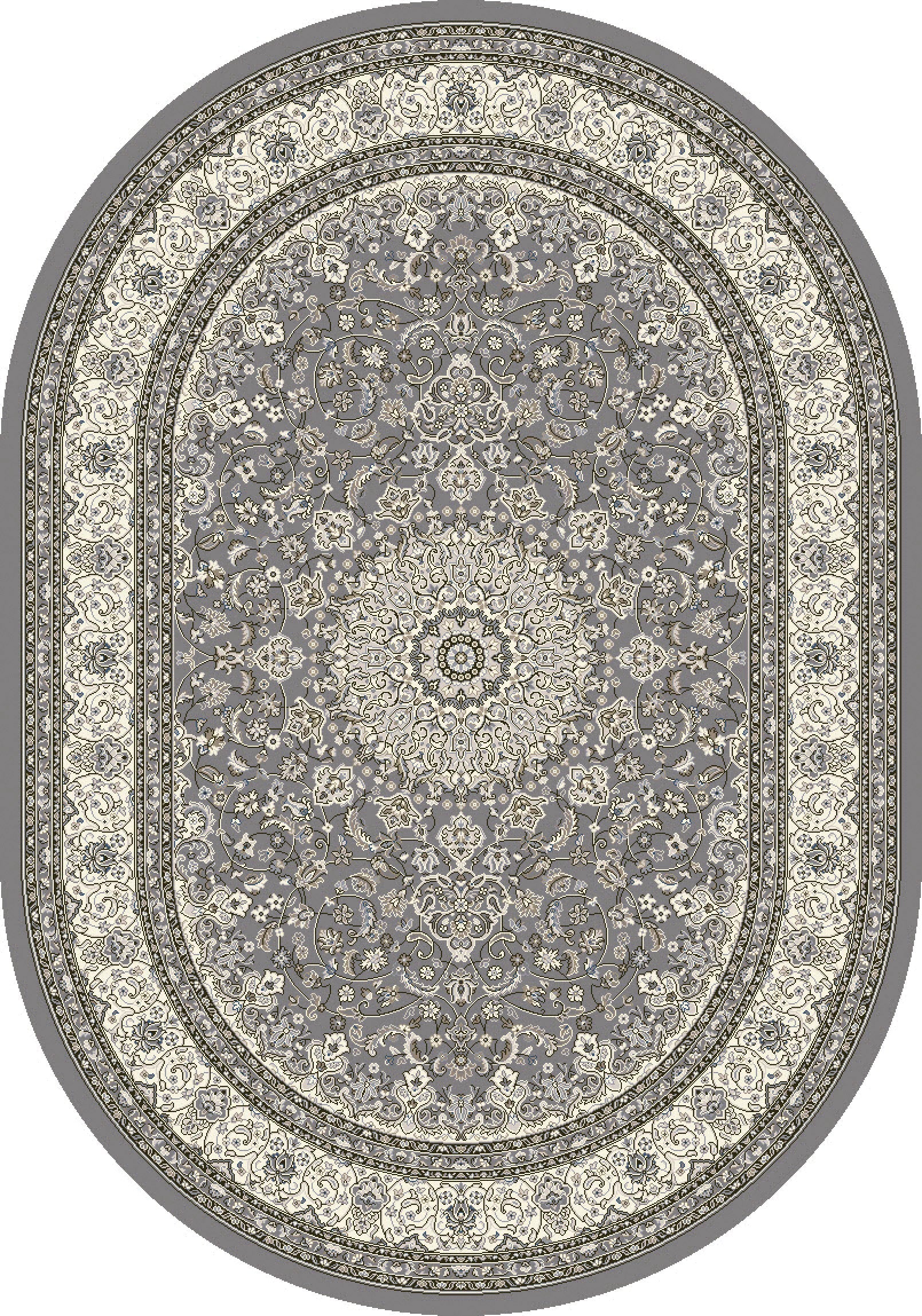 Ancient Garden 57119 Grey/Cream