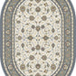 Ancient Garden 57120 Ivory/Light Blue