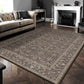 Ancient Garden 57276 Dark Brown/Beige/Blue