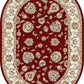 Ancient Garden 57365 Red/Ivory