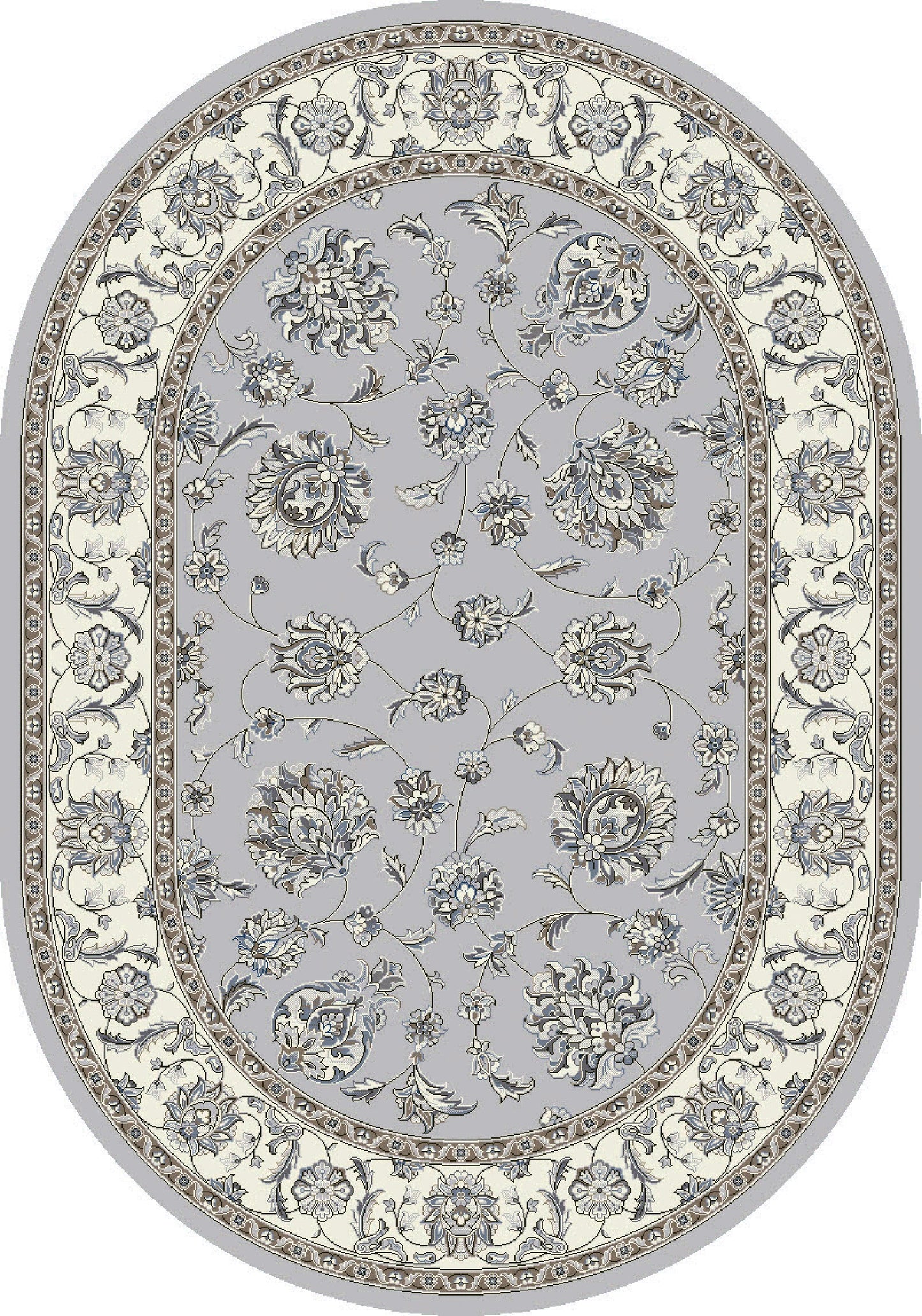 Ancient Garden 57365 Grey/Cream