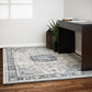 Ancient Garden 57559 Silver/Blue