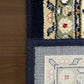 Ancient Garden 57078 Blue/Ivory
