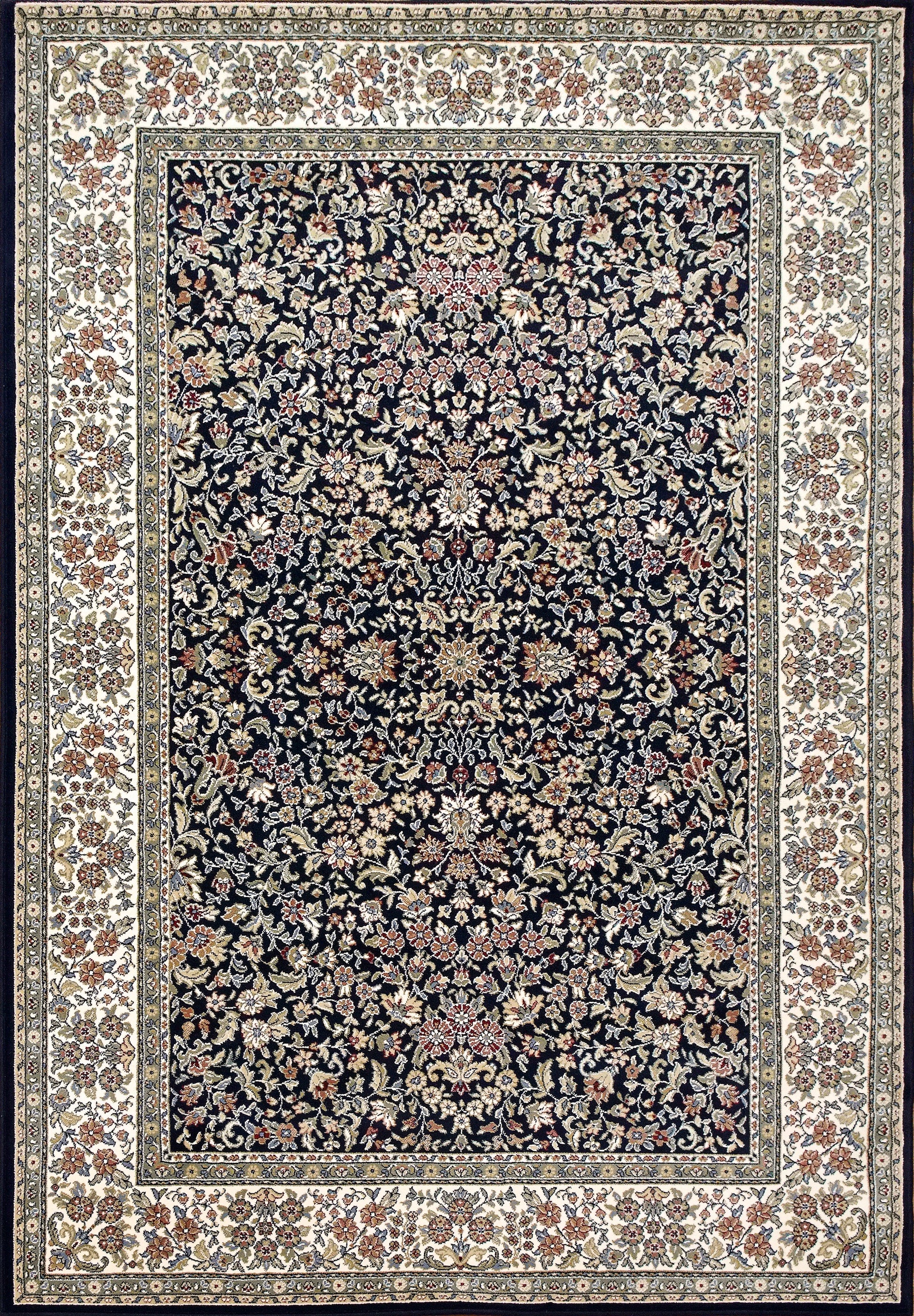 Ancient Garden 57078 Blue/Ivory