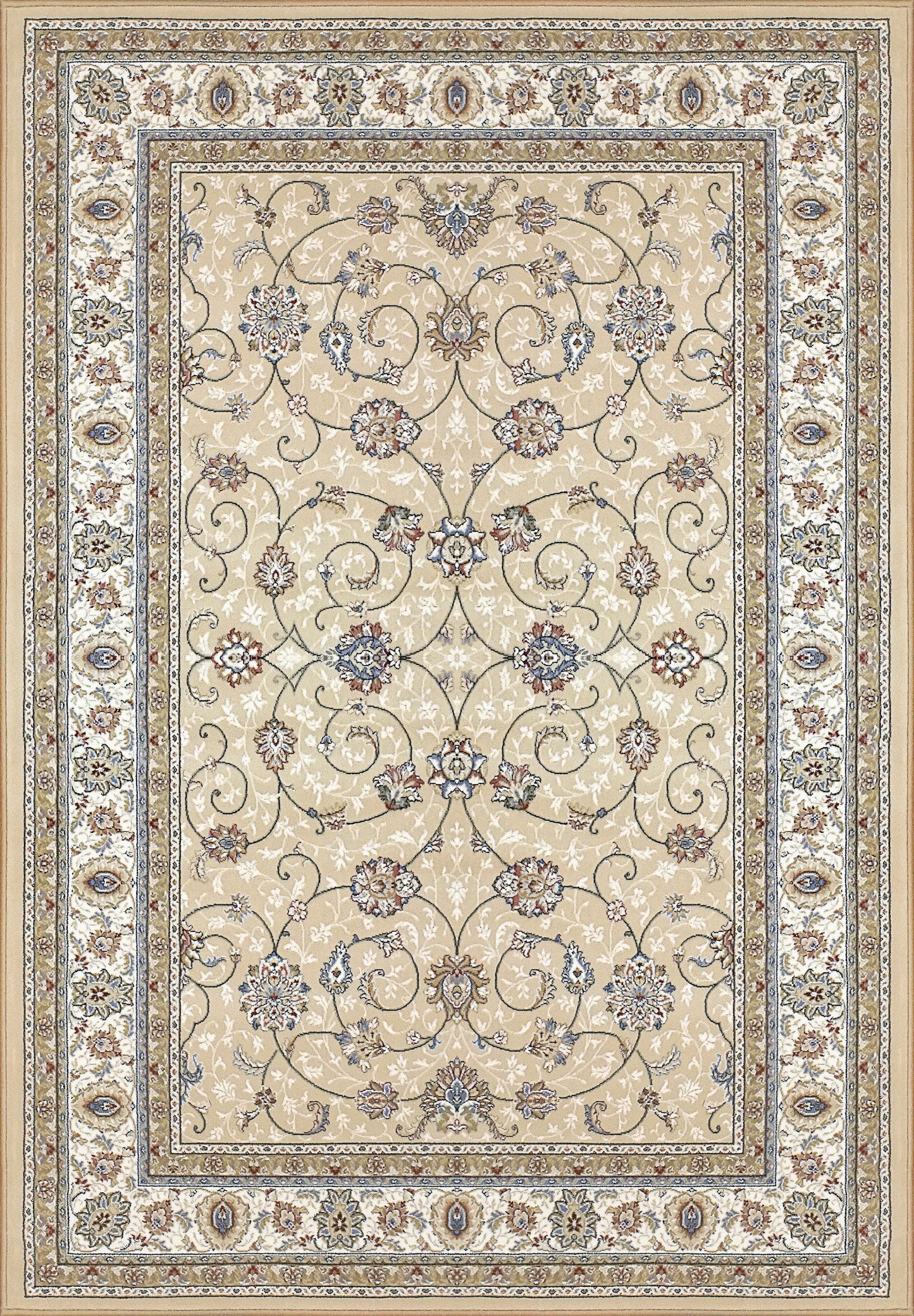 Ancient Garden 57120 Light Gold/Ivory
