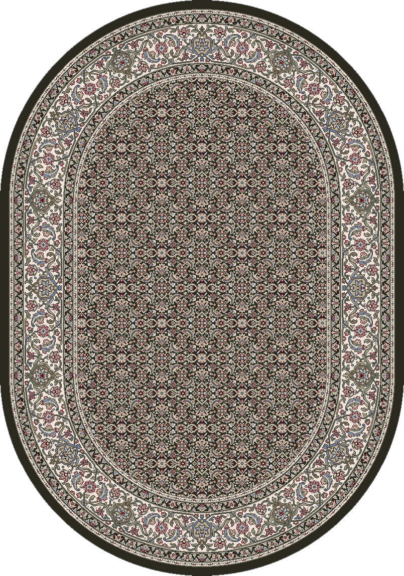 Ancient Garden 57011 Black/Ivory