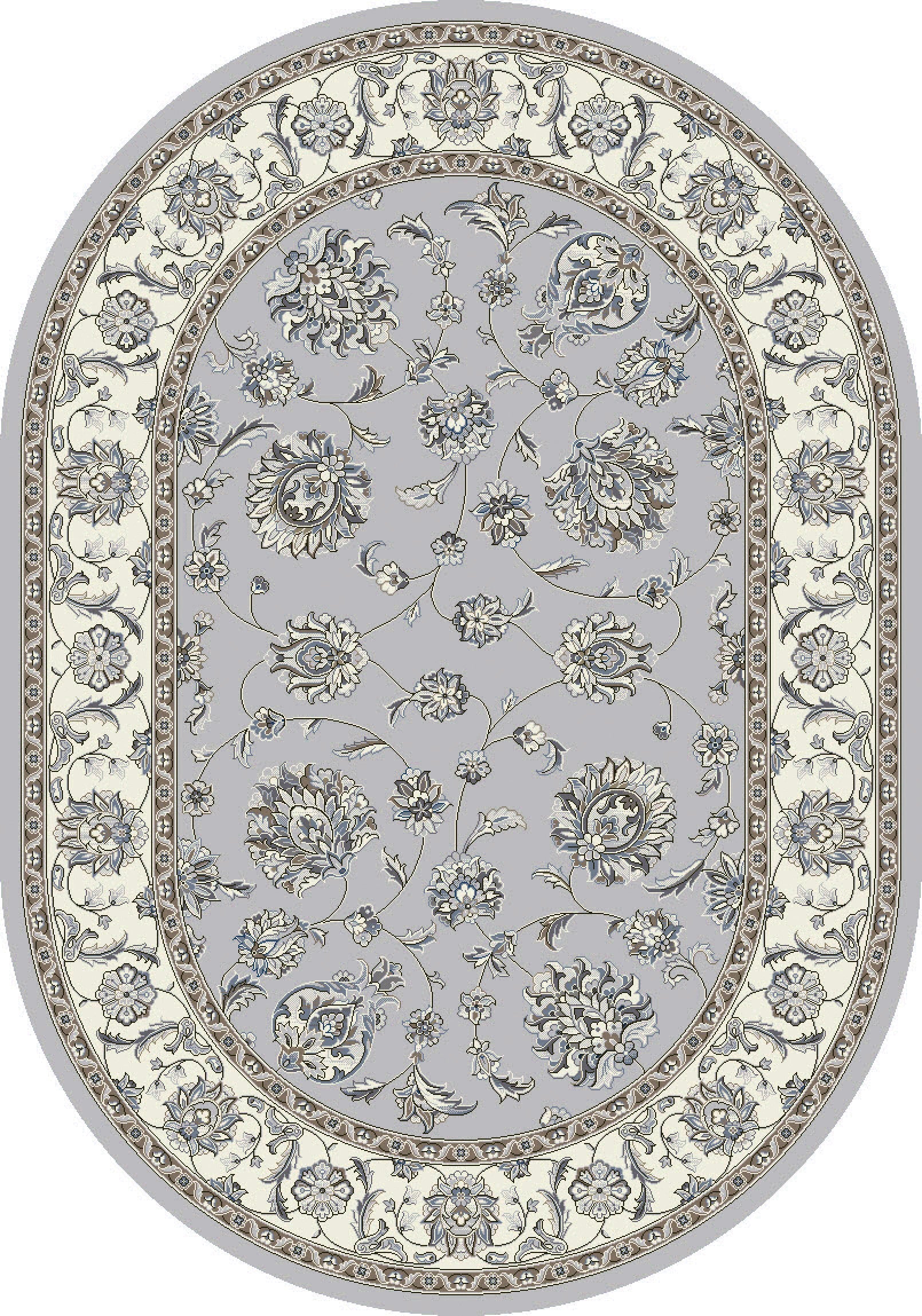 Ancient Garden 57365 Grey/Cream