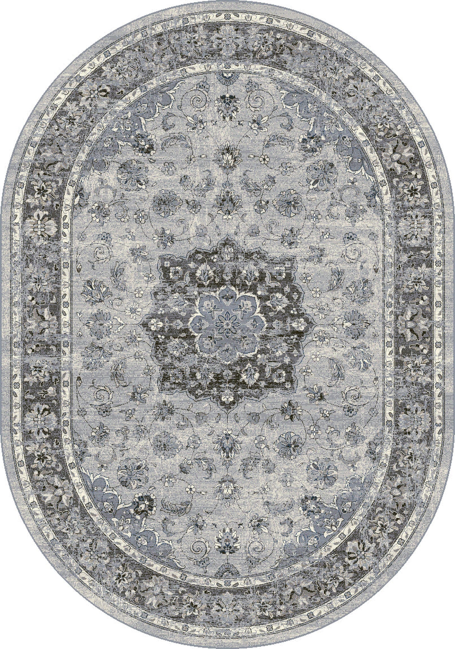 Ancient Garden 57559 Silver/Grey