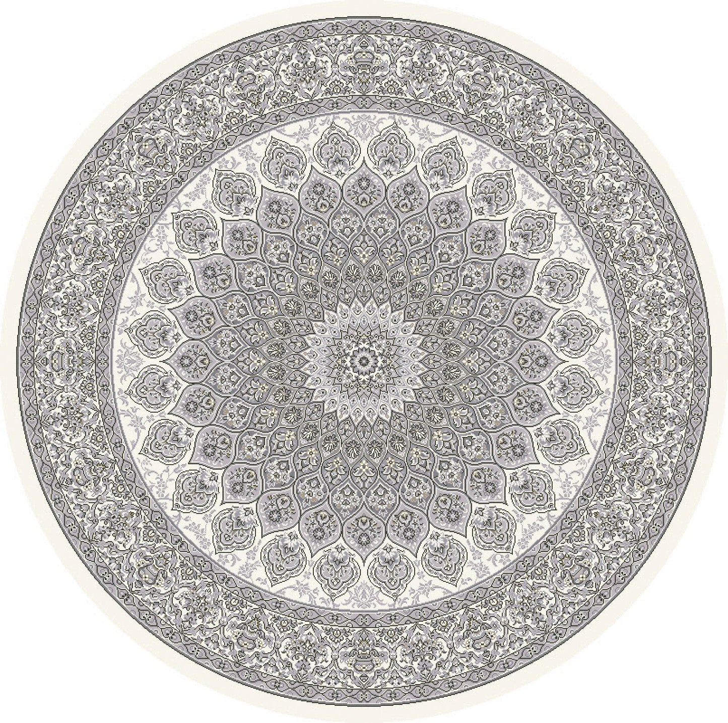 Ancient Garden 57090 Cream/Grey