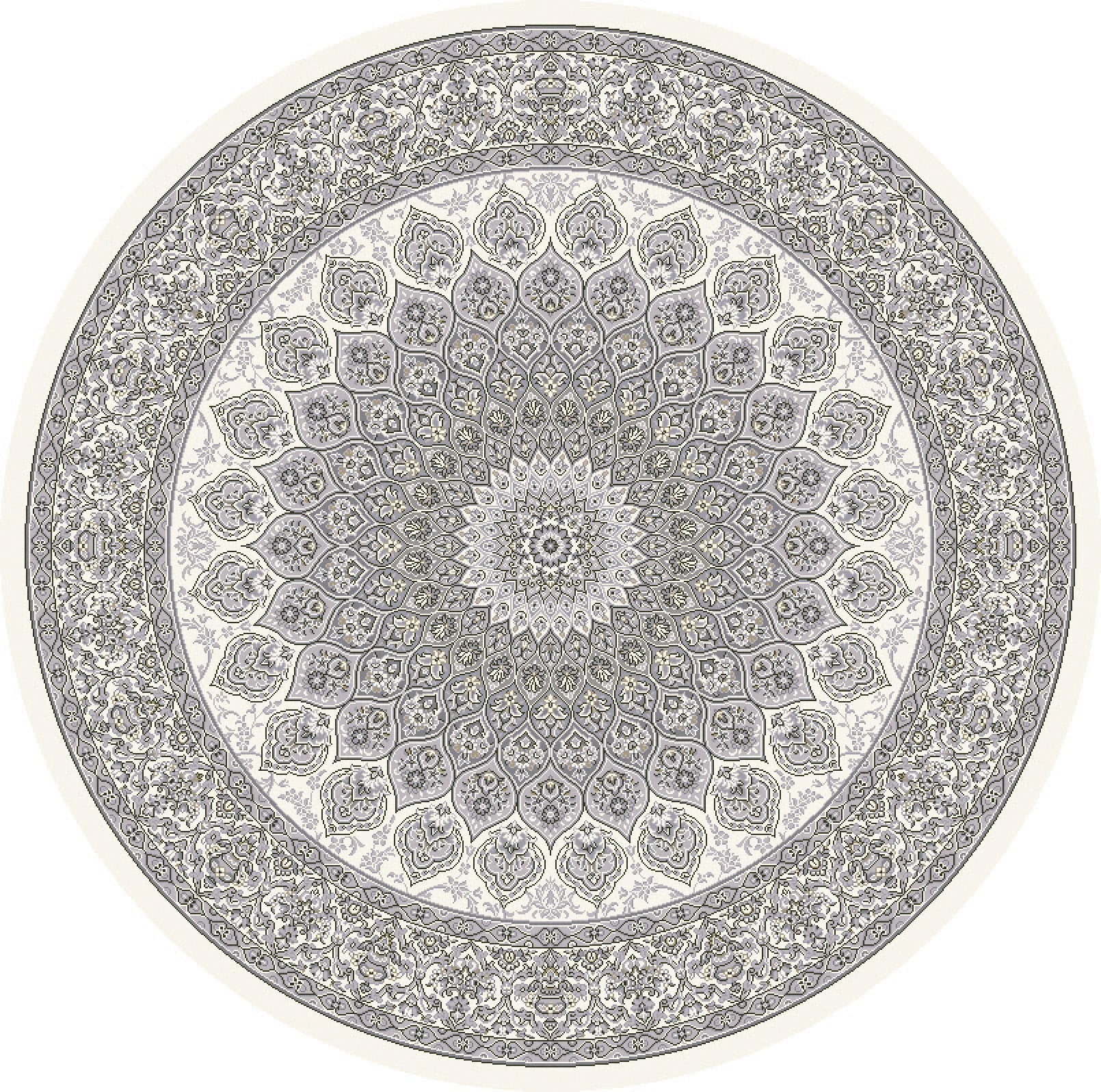 Ancient Garden 57090 Cream/Grey