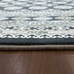 Ancient Garden 57102 Charcoal/Silver