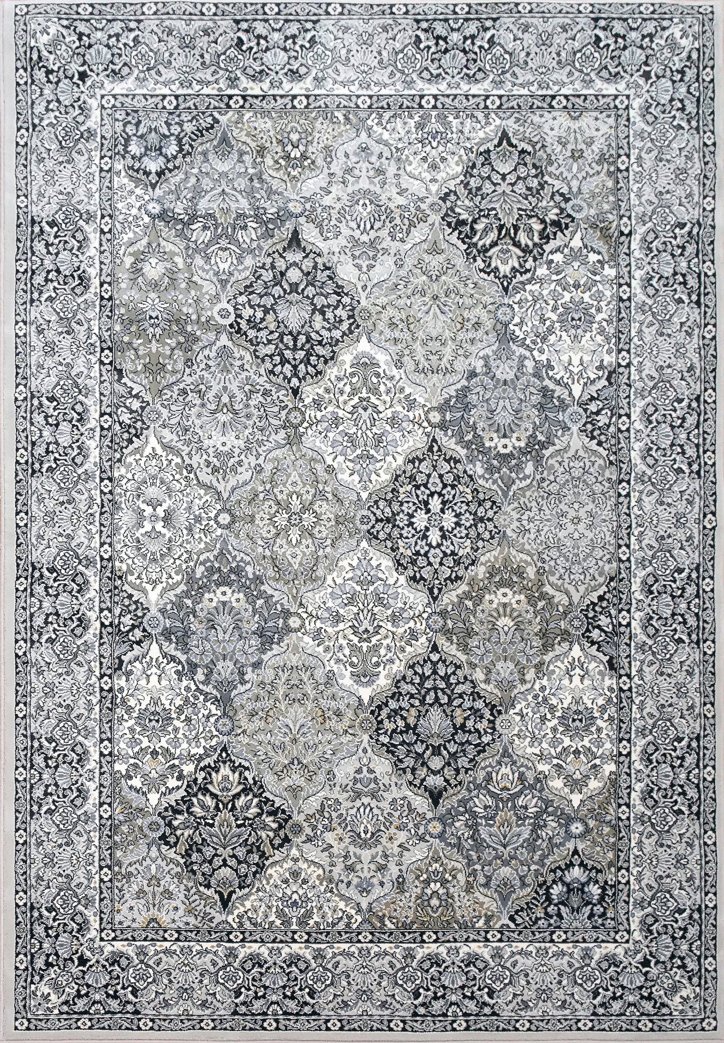 Ancient Garden 57008 Cream/Grey