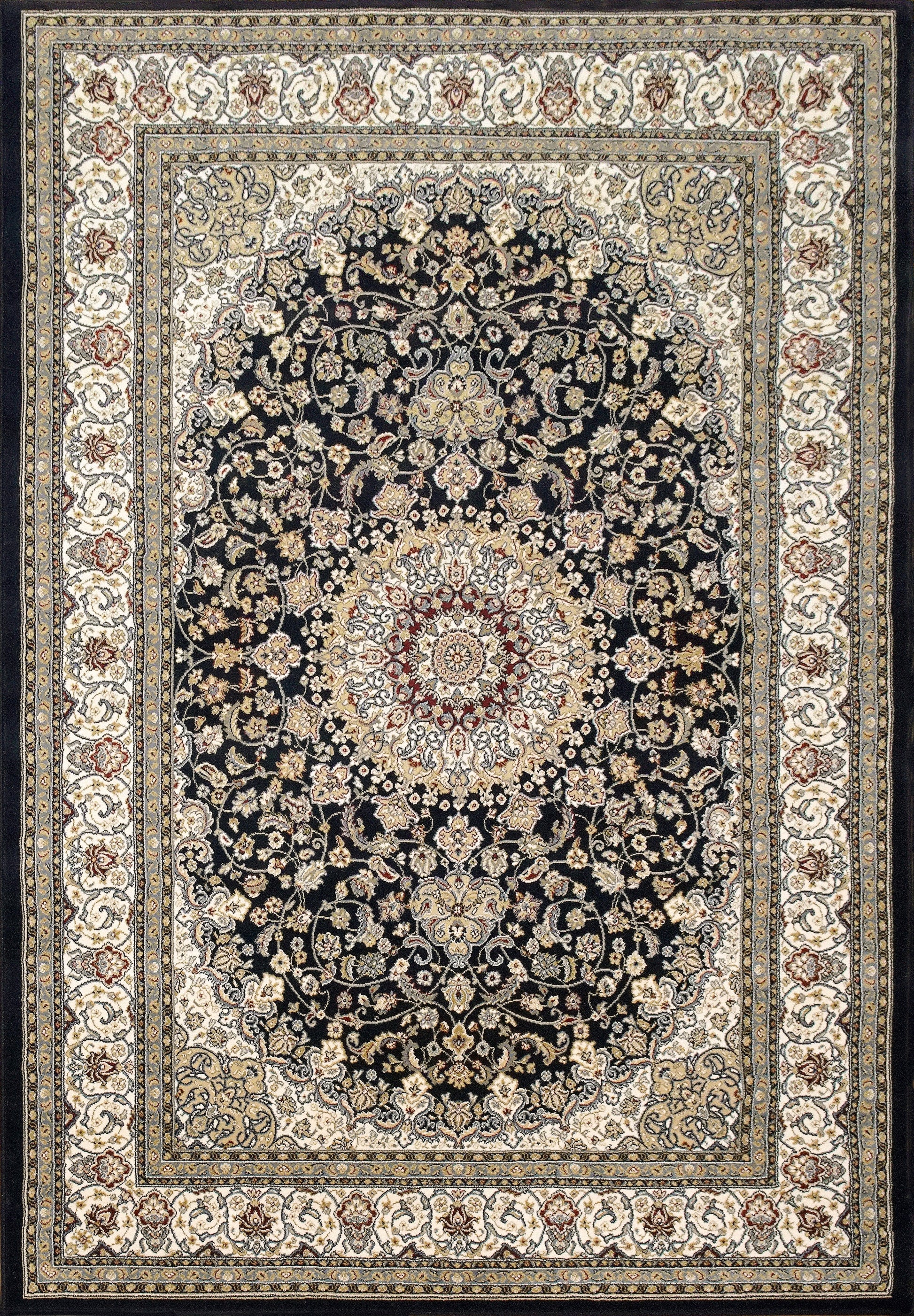 Ancient Garden 57119 Blue/Ivory