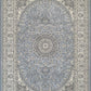Ancient Garden 57119 Steel Blue/Cream