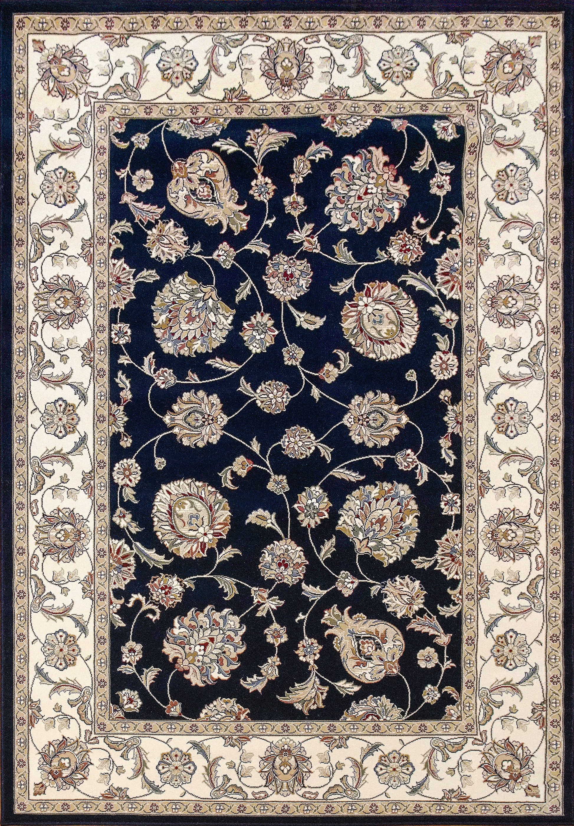 Ancient Garden 57365 Blue/Ivory