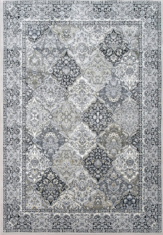 Ancient Garden 57008 Cream/Grey