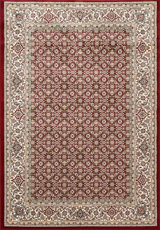 Ancient Garden 57011 Red/Ivory