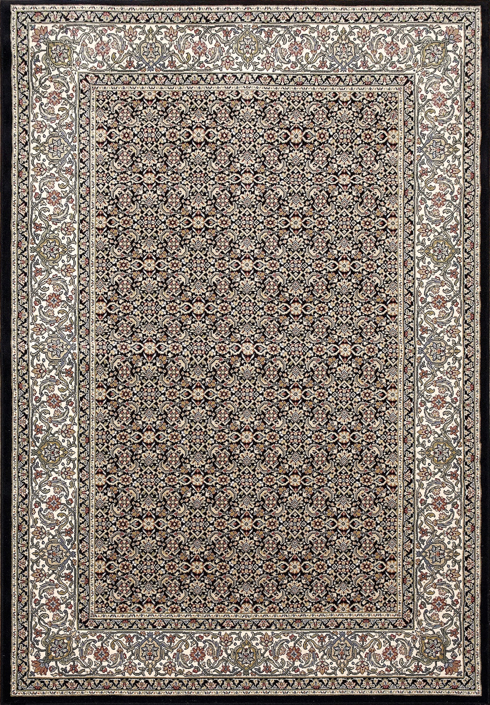 Ancient Garden 57011 Black/Ivory