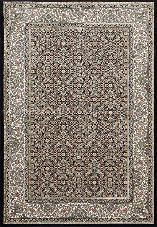 Ancient Garden 57011 Black/Ivory