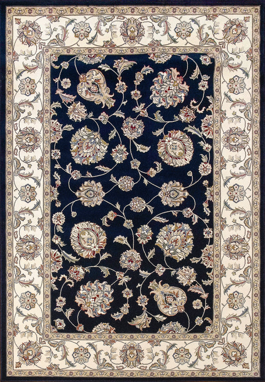 Ancient Garden 57365 Blue/Ivory