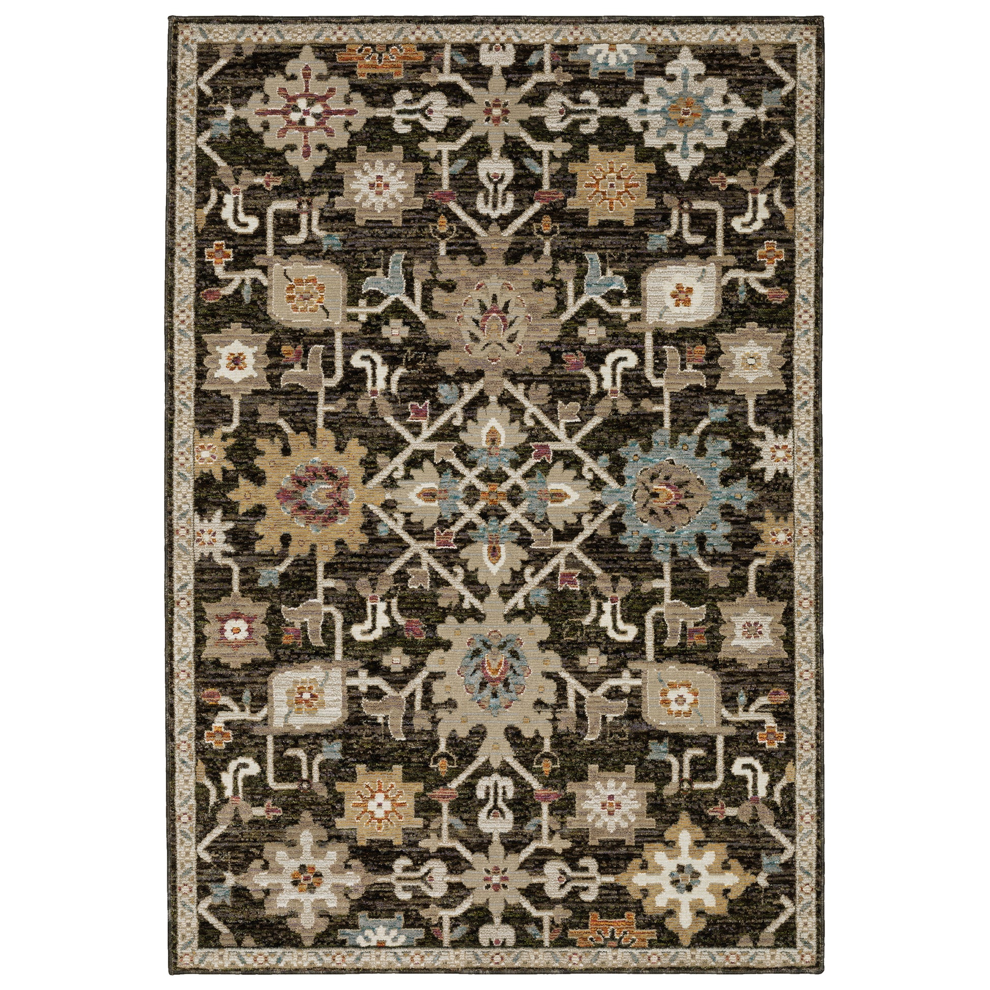 Andorra 2396B Brown Oriental Rug